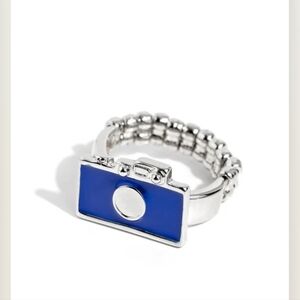Tourist Timestamp Blue Ring